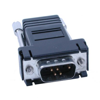 DB9 Male to RJ45 - Preconfigured for RS-232 RJ45 Serial Devices