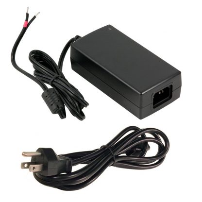 TR135 100-240 VAC to 12 VDC @ 4 A, Desktop Power Supply w/ Tinned Leads and US Power Cord