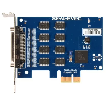 Sealevel - Serial I/O - 7803ec low-profile PCI Express serial interface