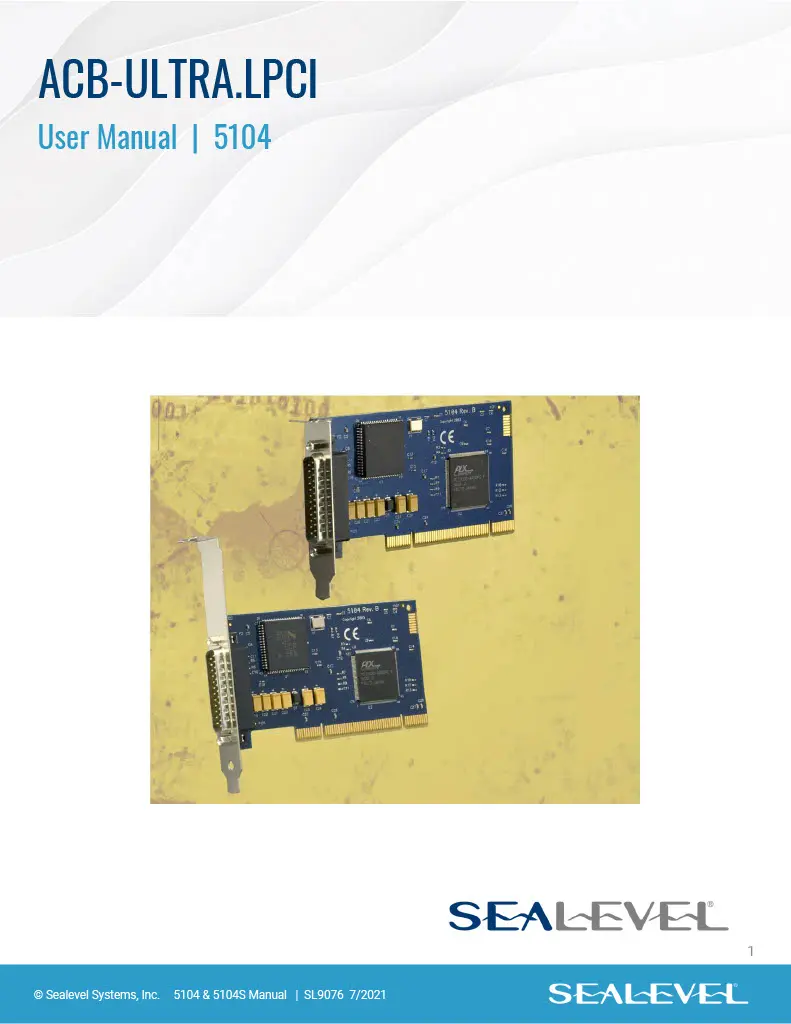 5104 User Manual
