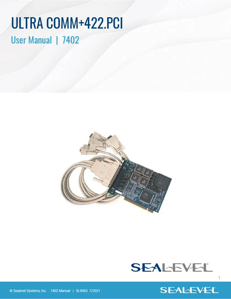 7402 User Manual