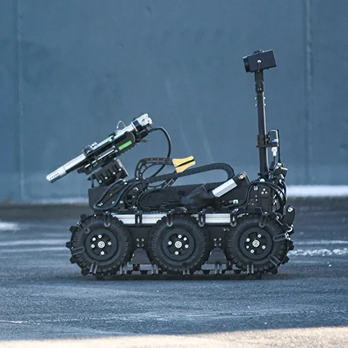 autonomous vehicle - bomb disposal robot