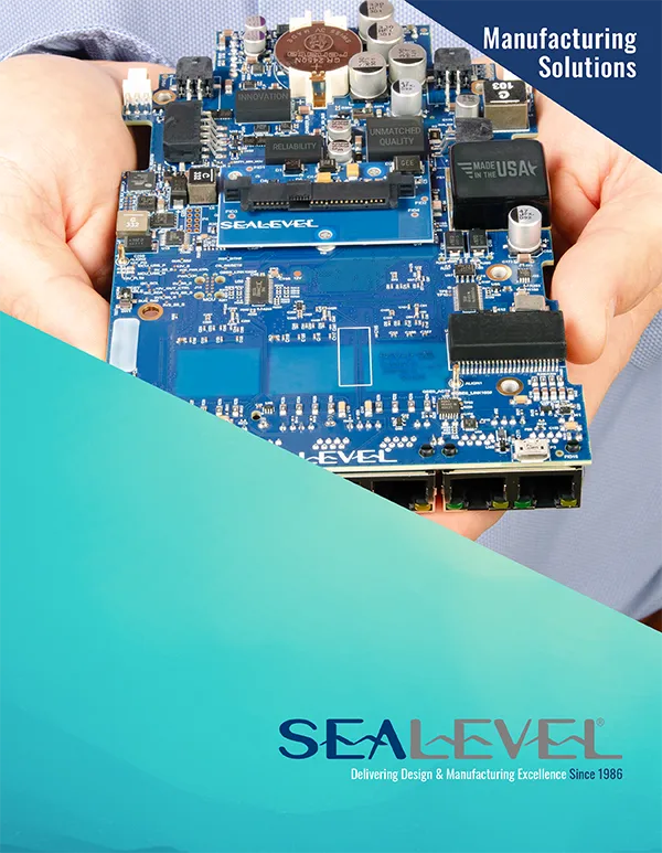 Sealevel Manufacturing Solutions Brochure Cover Page